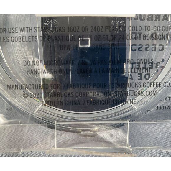 Starbucks Replacement Cold To Go Cup Lids - Picture 3 of 3